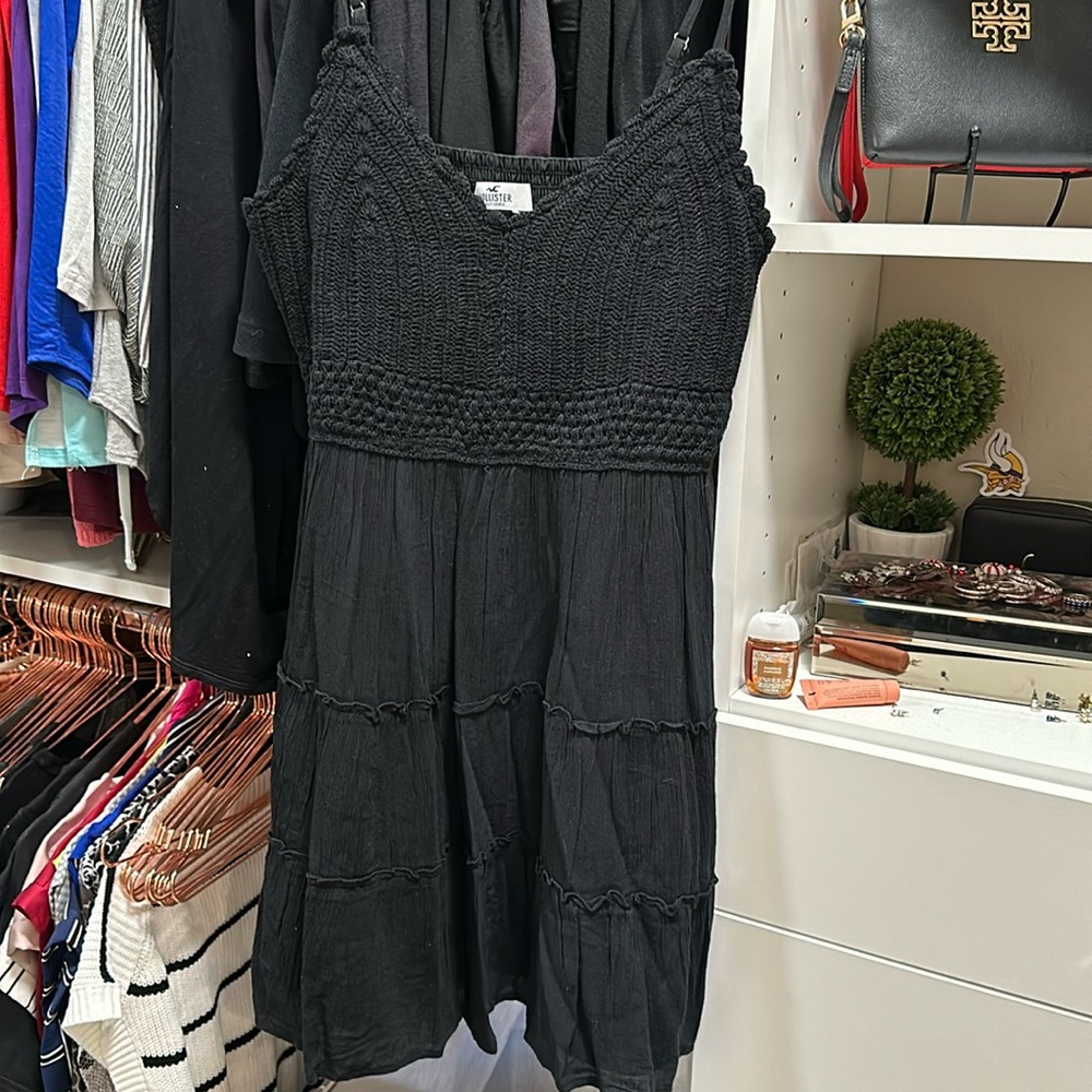 Short black dress